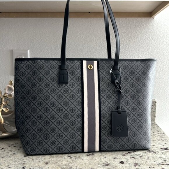 Tory Burch T monogram tote - Picture 1 of 7